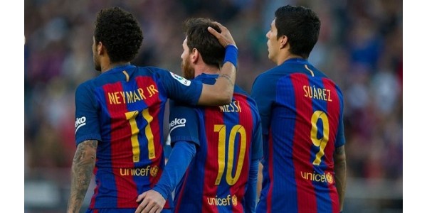 Den fremadstormende MSN-kombination deltog ikke i Barcelonas 125-års jubilæum Den fremadstormende MSN-kombination deltog ikke i Barcelonas 125-års jubilæum